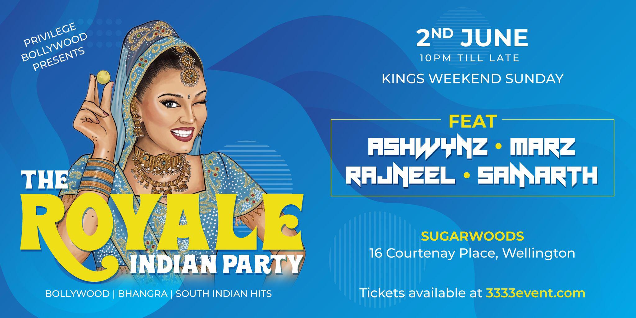 Privilege Bollywood Presents The Royale Indian Party: A Night of Glitz, Glamour and Grooves!